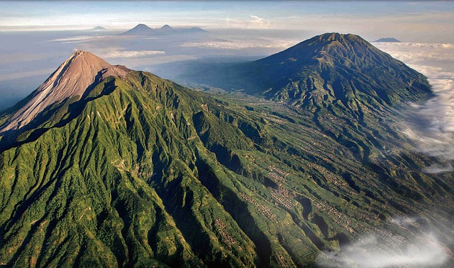 Volcan Merapi Asia